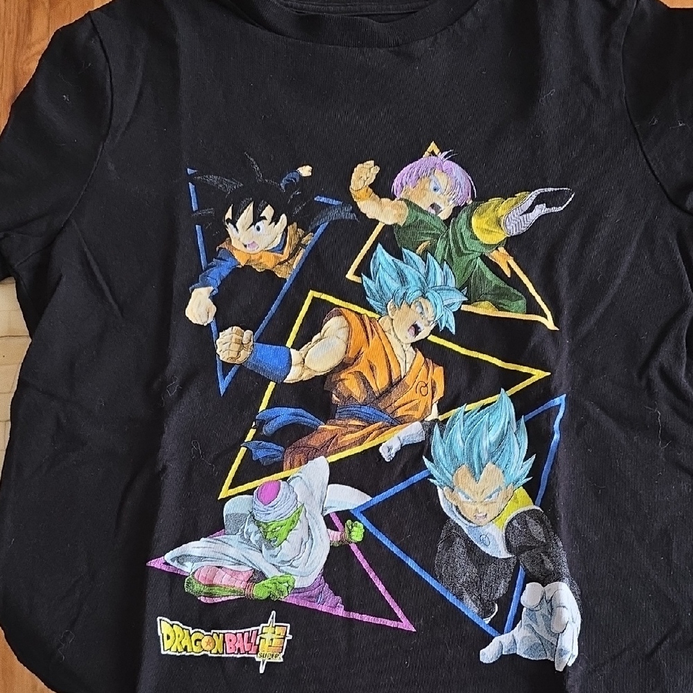 Old Navy Black Dragon Ball Z Character Graphic Tee